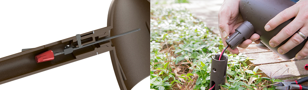 Episode Terrain easy installation wire management system